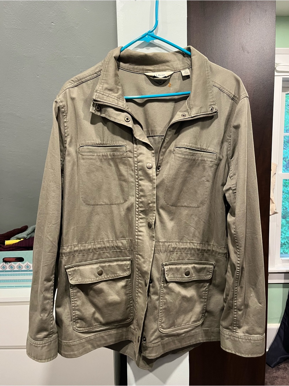 Green L. L. Bean Utility Jacket